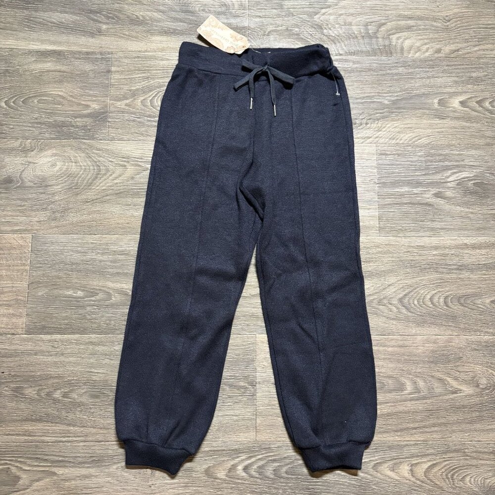 NEW BOG Collective Jogger Sweatpants XS Drawstring Waist Navy Band of Gypsies